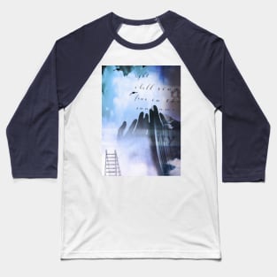 Abstract with poem Baseball T-Shirt